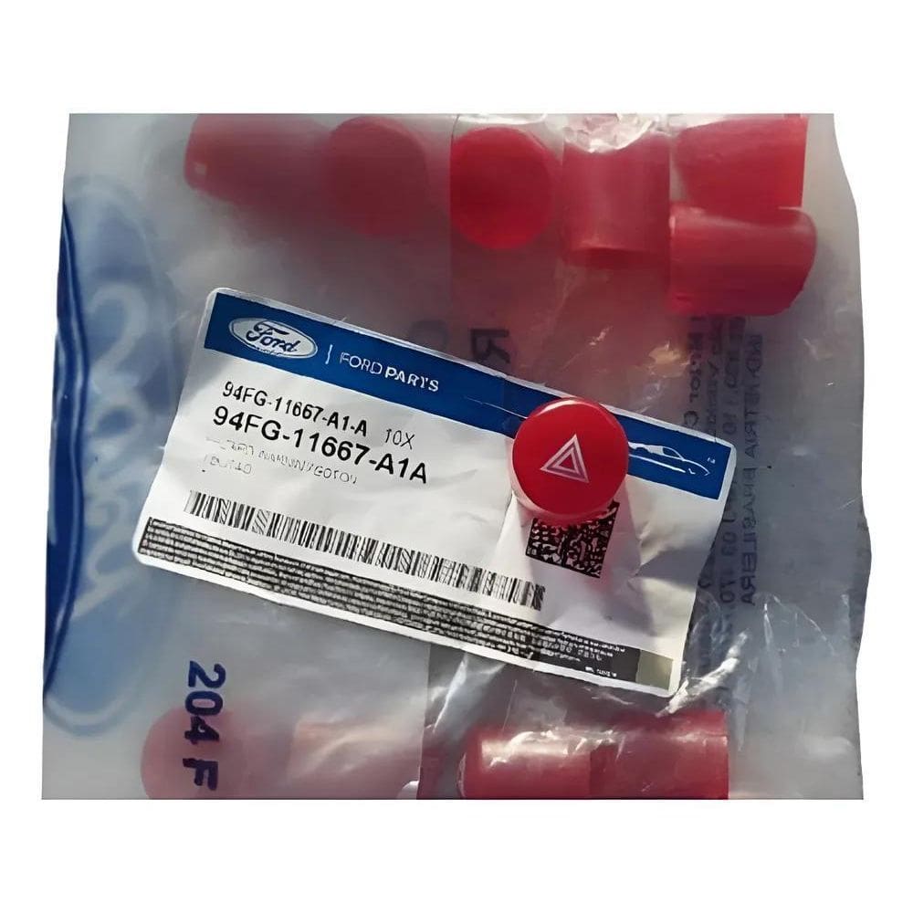 2X Botao Pisca Alerta Ka Fiesta Courier Ecosport  Fo