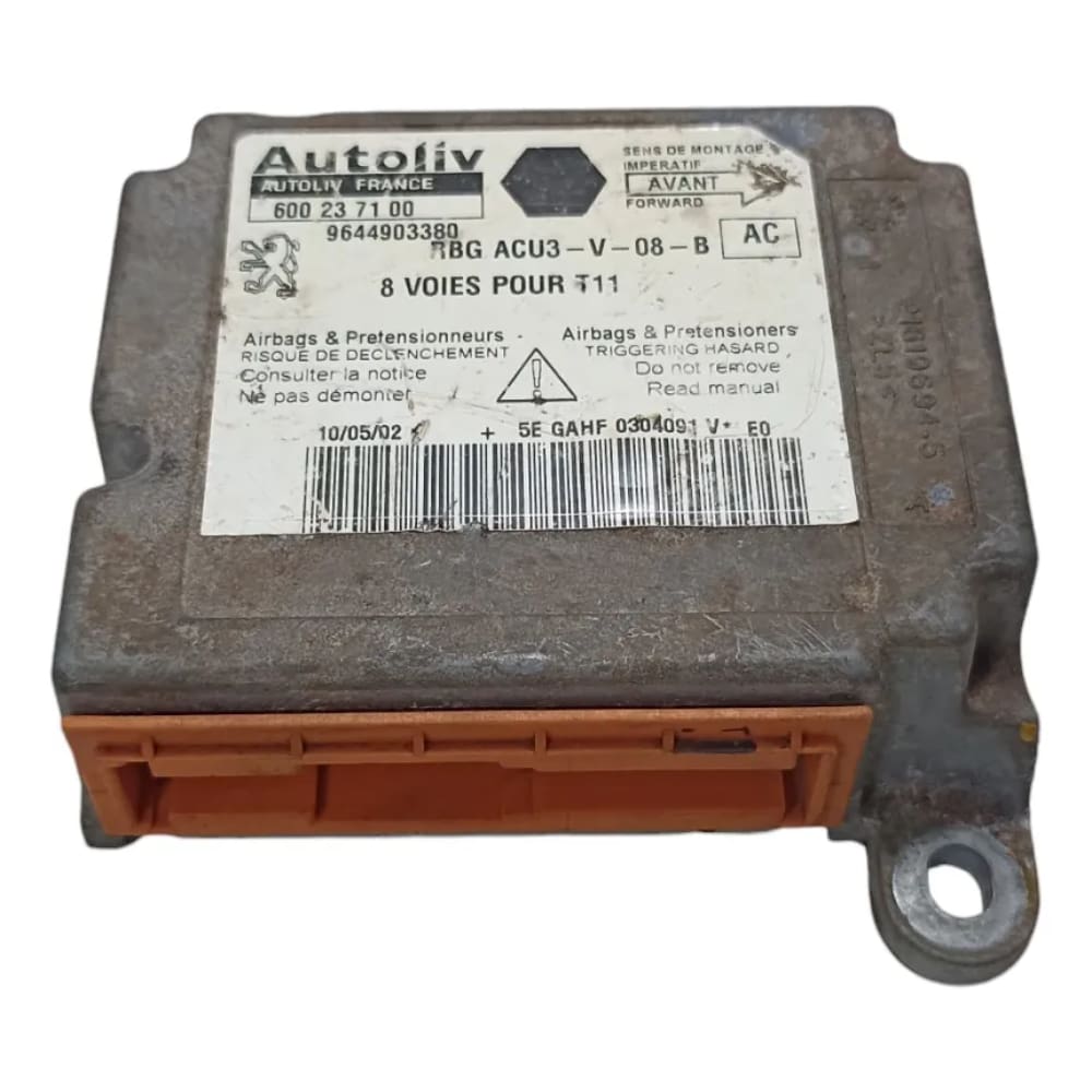 Módulo De Air Bag Peugeot 206 9644903380