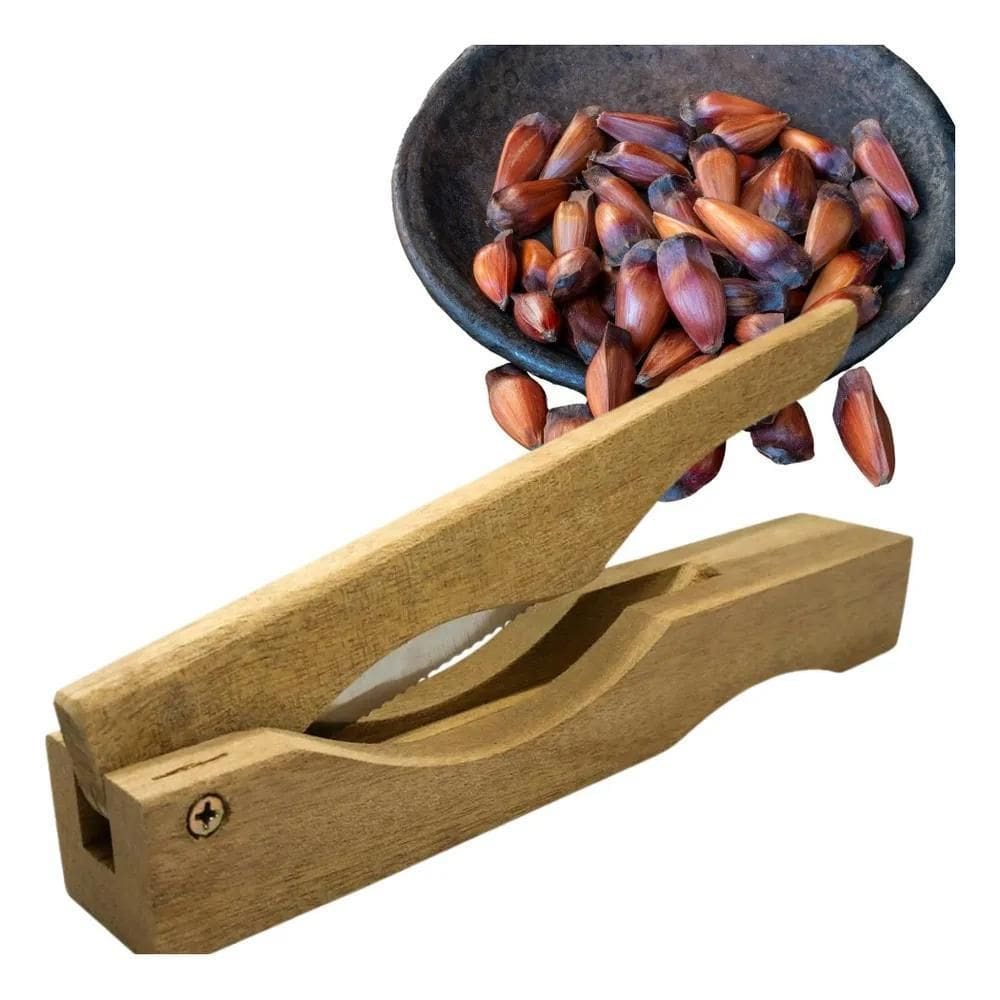 2X Abridor Descascador Pinhão Fácil De Usar Pinhões Envio Em