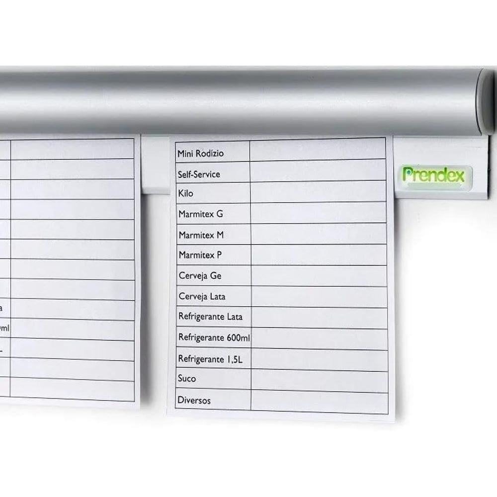 2X Porta Comanda Prendex - 40 Cm - Restaurante, Bares, Pizza