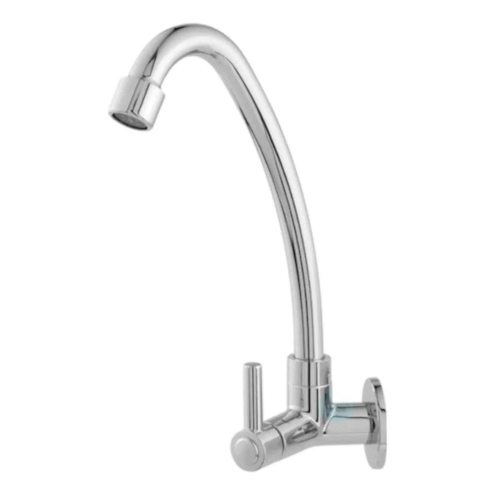 2X Torneira De Cozinha Tubo Bica Móvel 360 Parede Metais E