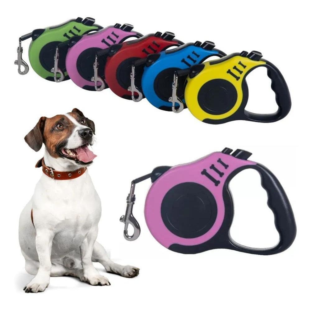 MP - 2X Coleira Guia Retra til Pet Cachorros