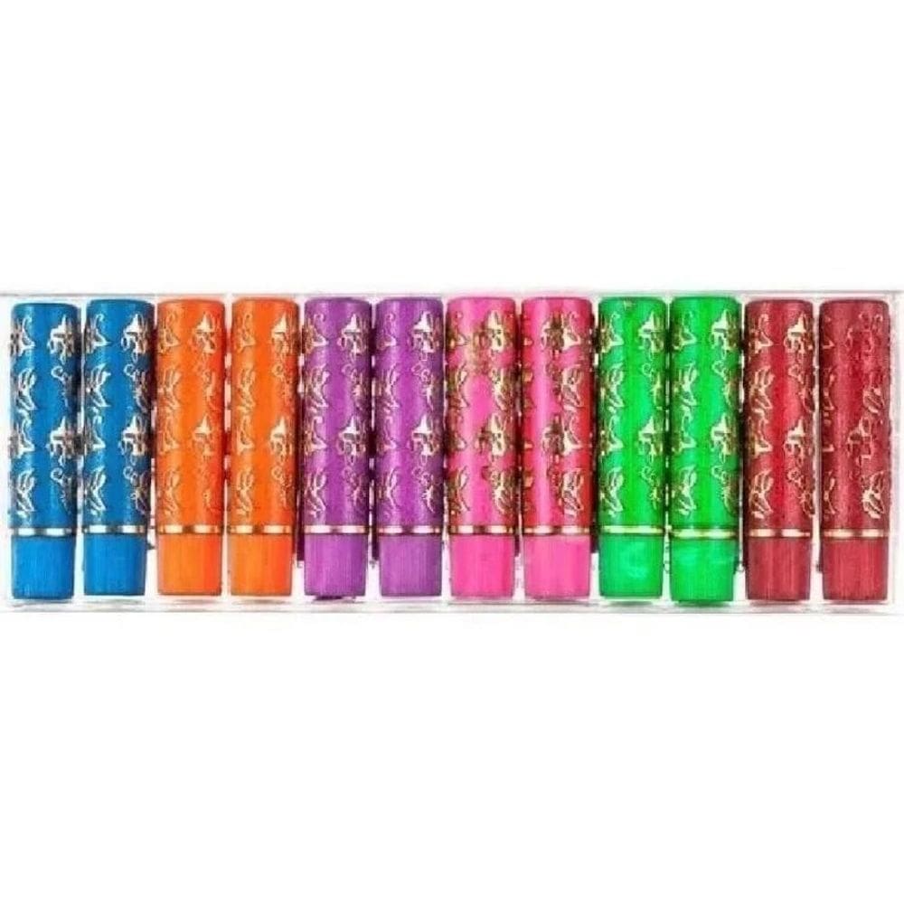 2X Kit  Batom Bella Femme Mágico 24Horas 12 Und.