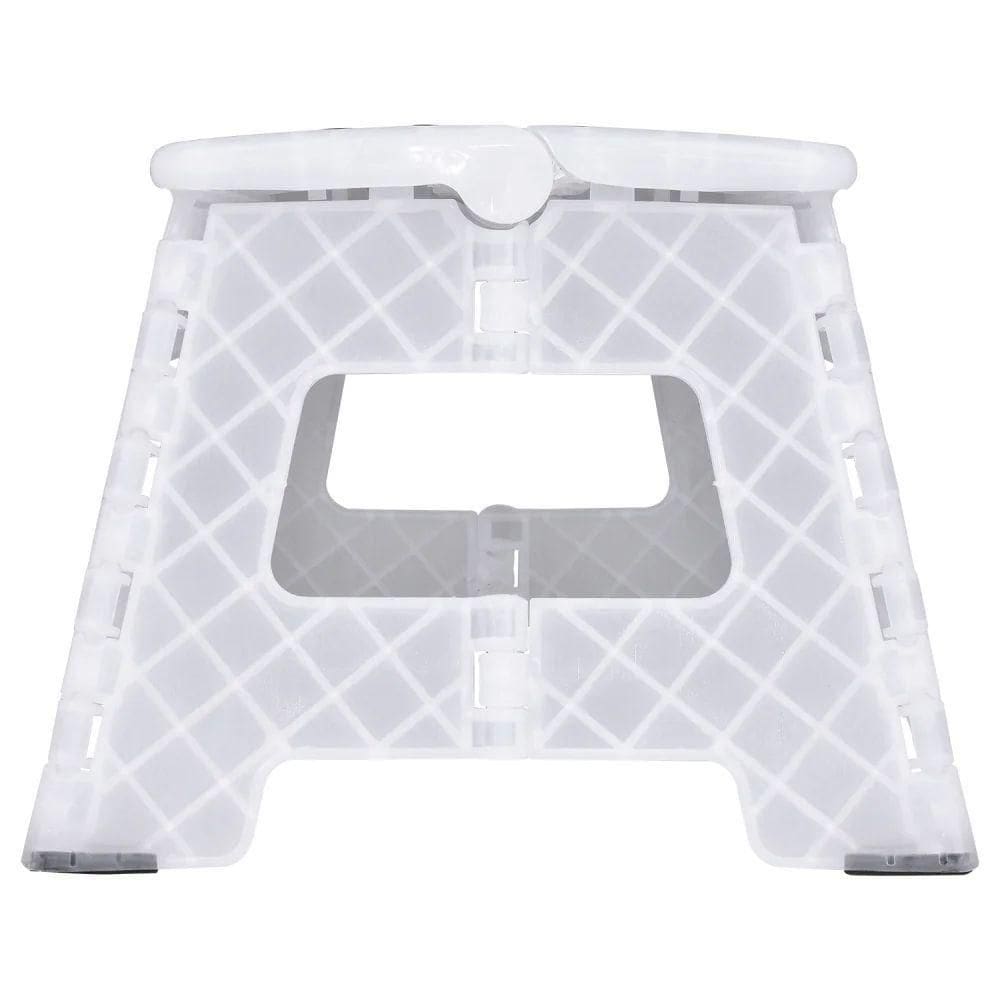 Banqueta Plástica Dobrável Branca 22cm Kala