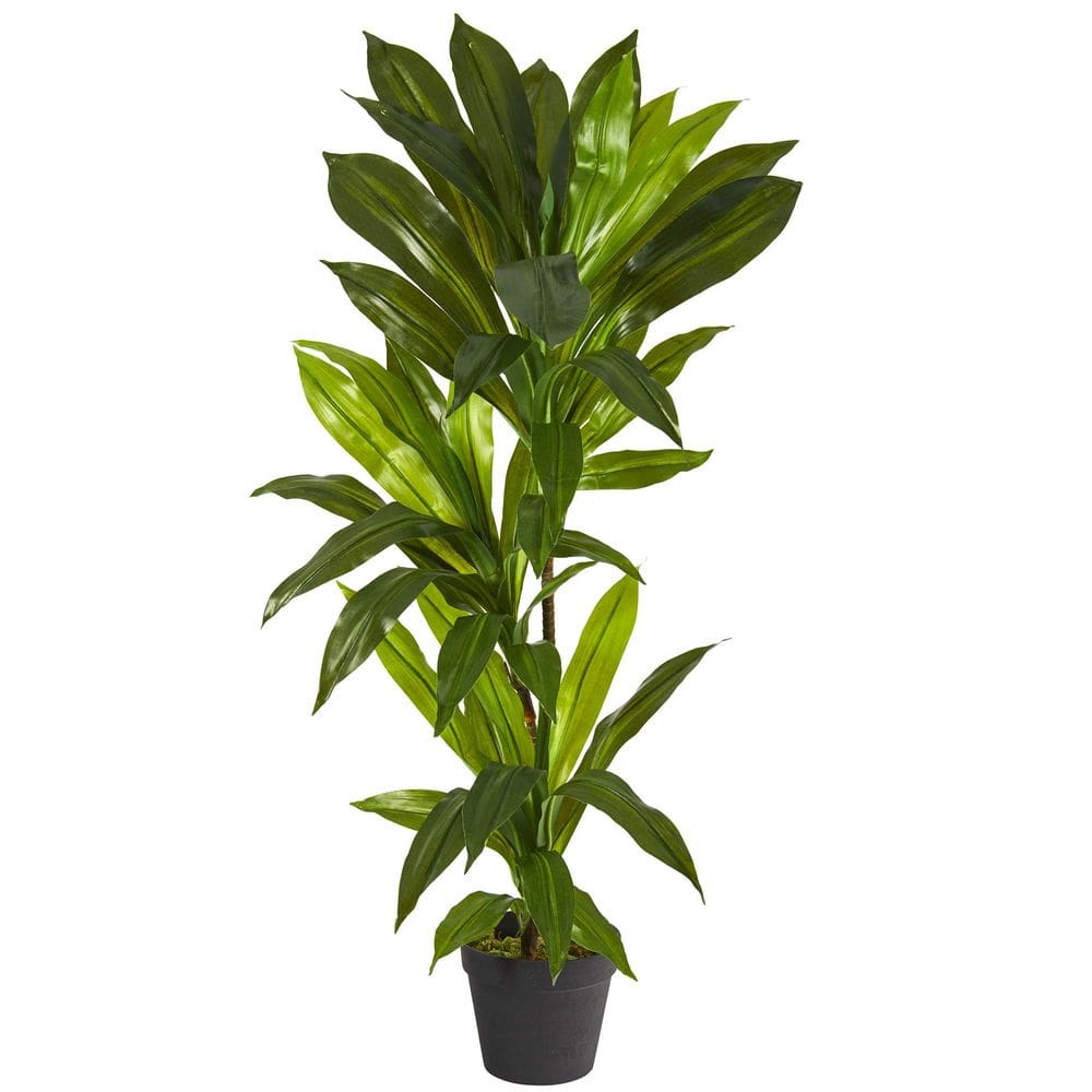 Planta Artificial Drácena Casi Natural de 90 cm con Tacto Real