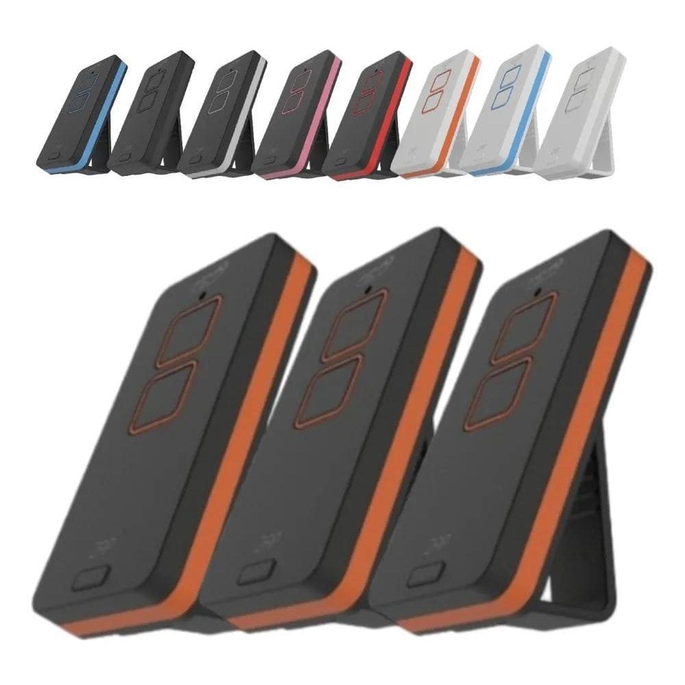 2X Controle Motor Portão Alarme Ppa 433Mhz Zap 2 Em 1 - Kit