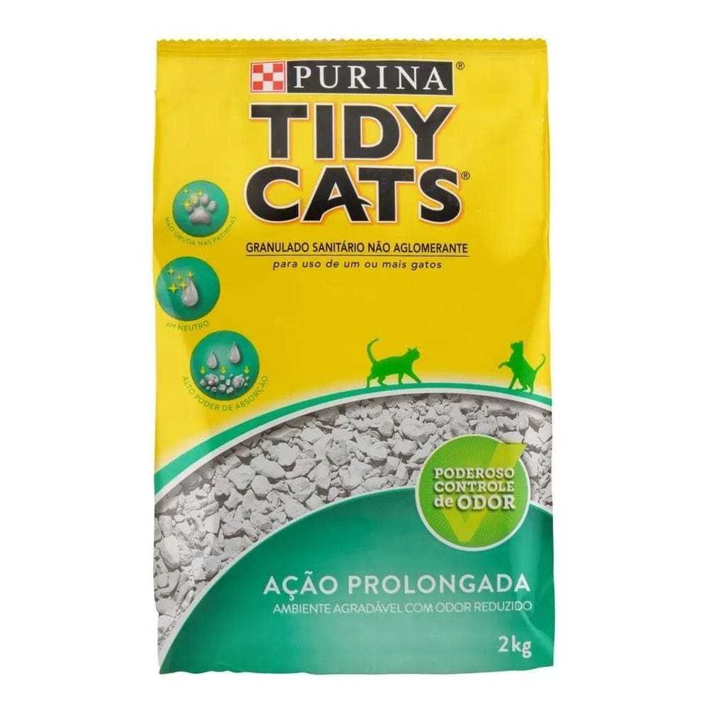 2X Granulado Sanitário Para Gatos Purina Tidy Cats Pacote 2K