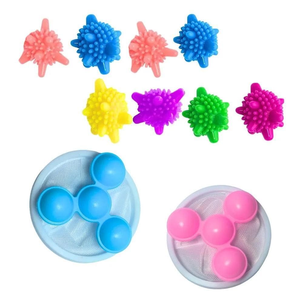 2X 16 Bolinha Maquina Roupa Coletor Tira Pelo Fiapo