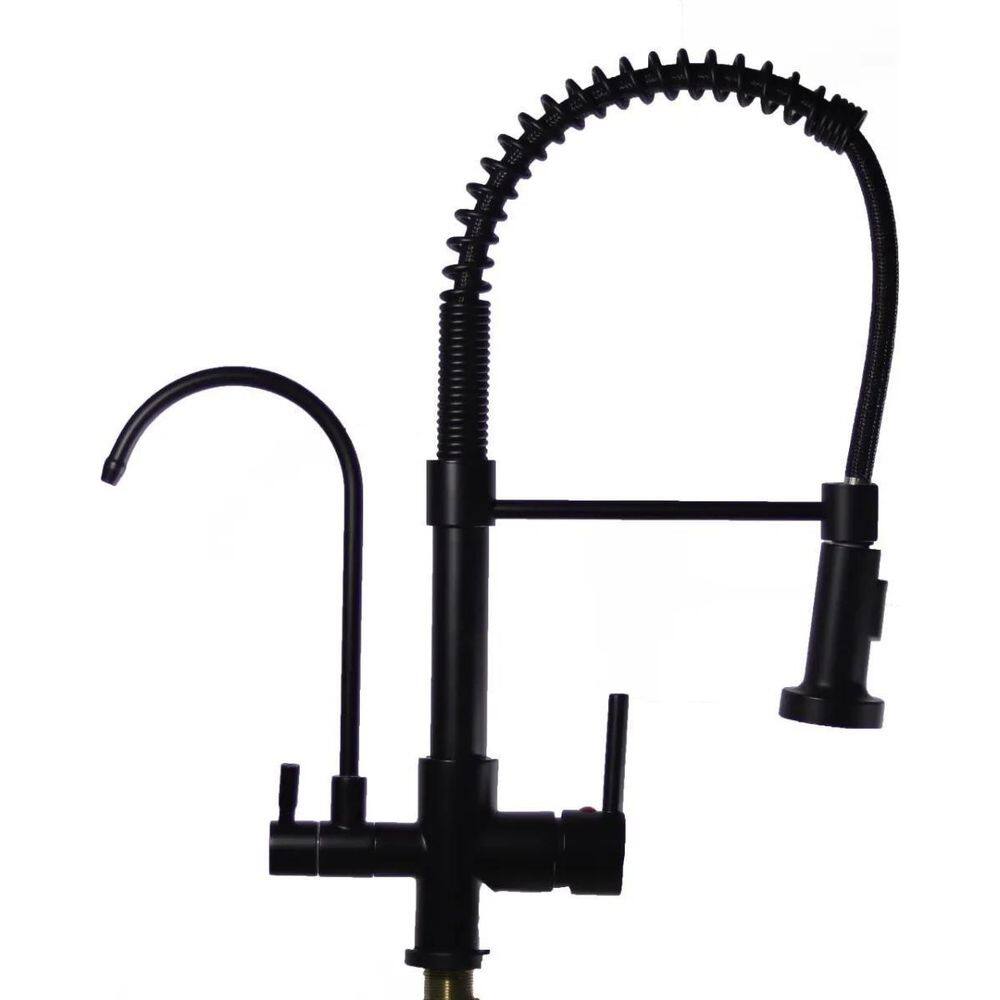 Torneira Cozinha Gourmet Monocomando Black Com Saída Filtro