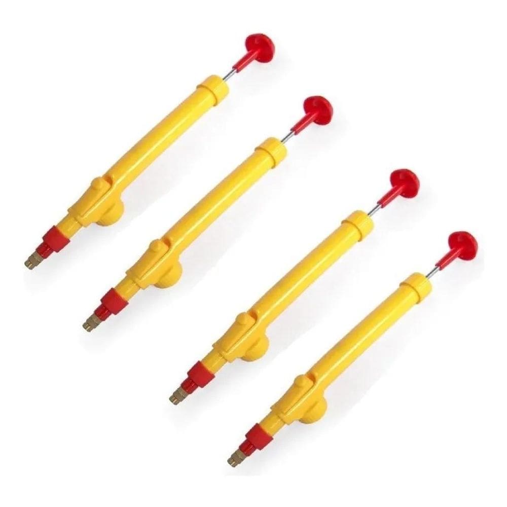 2X Kit 4 Pulverizador Garrafa Pet Portátil Borrifador Mangue