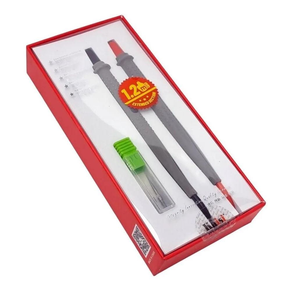 2X Cabo Ponta De Prova Para Multímetro Ponta Agulha 1000V 1,