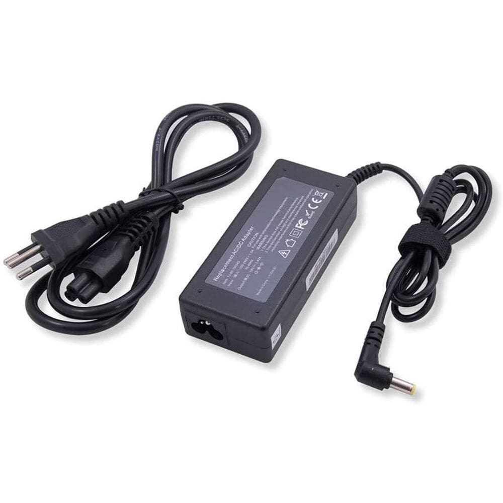 Fonte 19V 3.42A 65W Pino 5.5 Mm 1.7 Mm