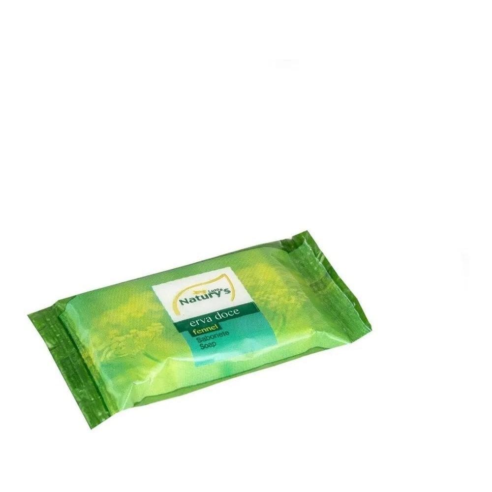 2X Kit 500 Mini Sabonete 13G Erva Doce Hotel Motel Pousada