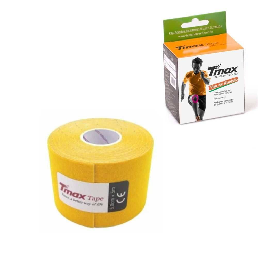 Bandagem Elástica Kinesio | Reduz Edemas e Dor Muscular