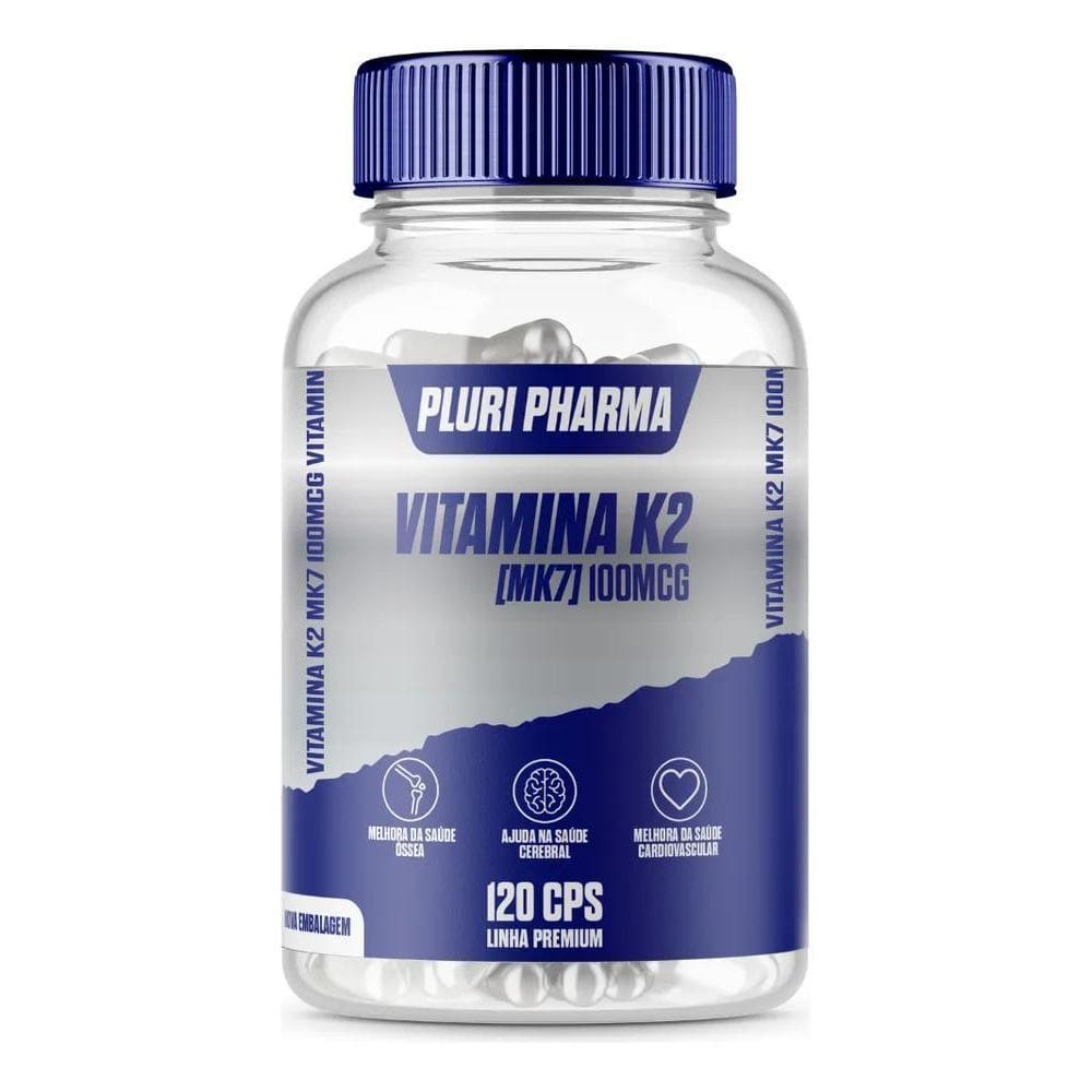 2X Vitamina K2 Mk7  Natto  100Mcg C/120 Doses