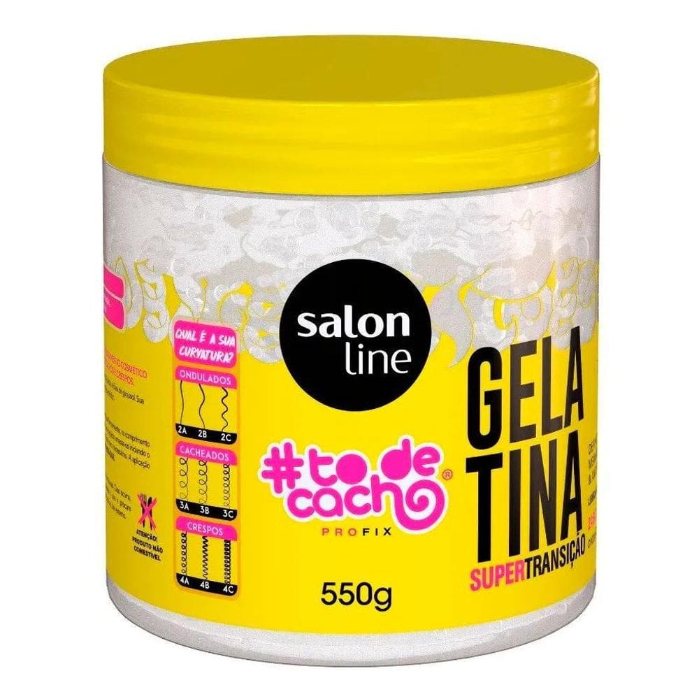 2X Gelatina To De Cacho Super Transição Salon Line 550G