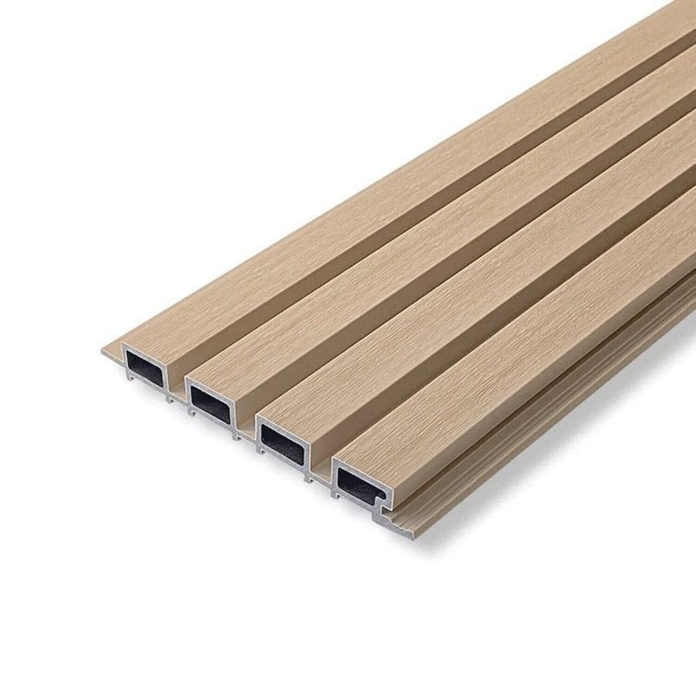 Painel Ripado Externo em Placa 21,9x290cm 3,17m² Wpc Madeira Antiga