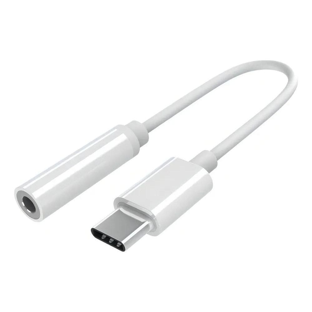 2X Cabo Adaptador Tipo C Usb-C Para Fone Ouvido P2 P3 3.5Mm