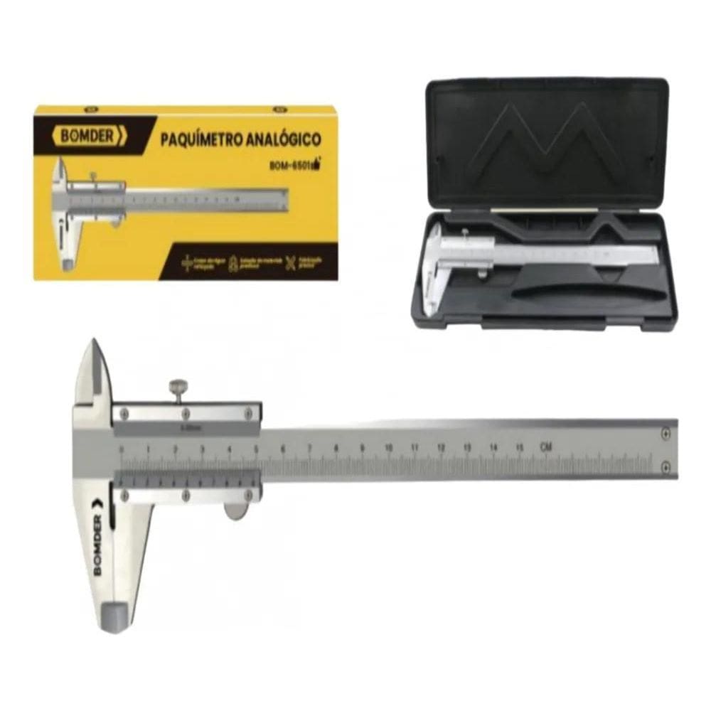 MP - 2X Paqui metro Meca nico Bomder Metalico