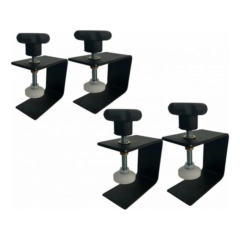 2X Kit Jogo Com 4Un Sargentos Fixação Frente Gavetas Marcene