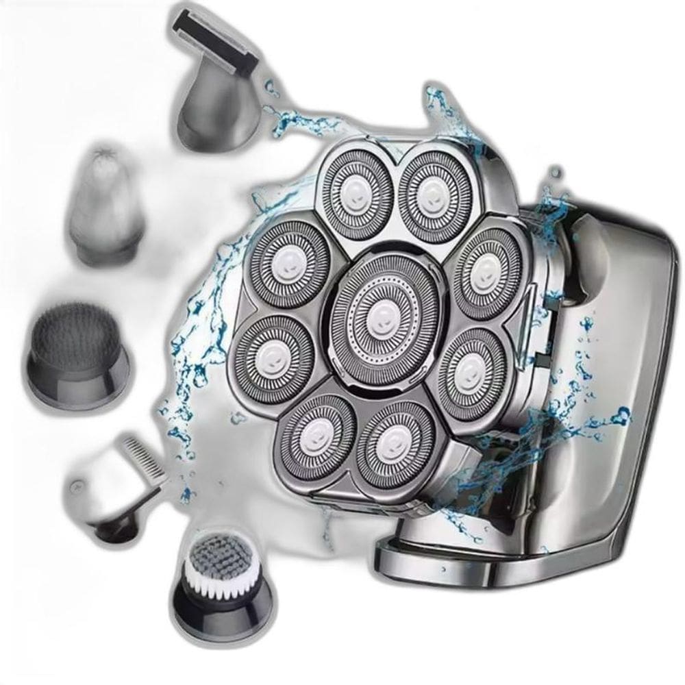 Barbeador Navalha 9D Com 90 Minutos De Uso Sem Fio