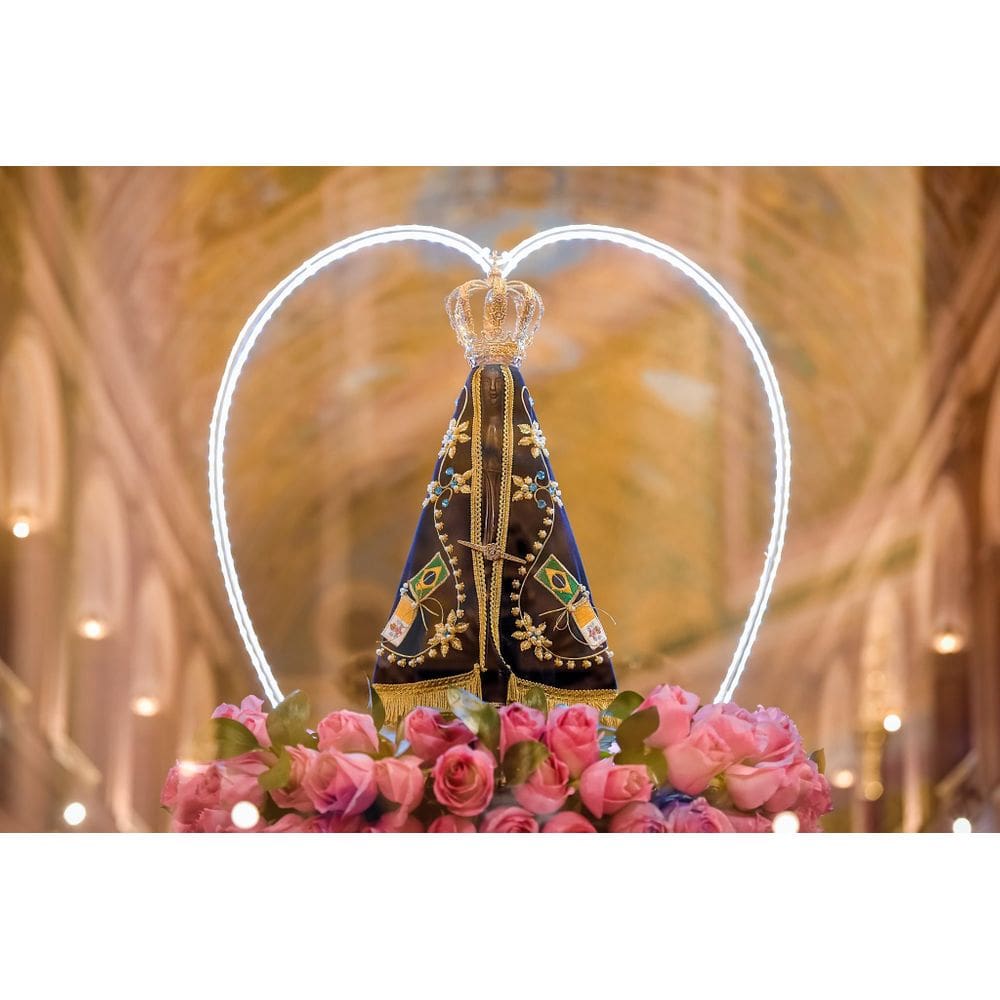 Quebra-Cabeça Nossa Senhora Aparecida Inspiradora 120 Peças