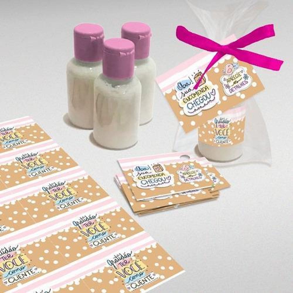 10 Lembrancinhas Brindes Mimos Cliente Mini Hidratante - 2