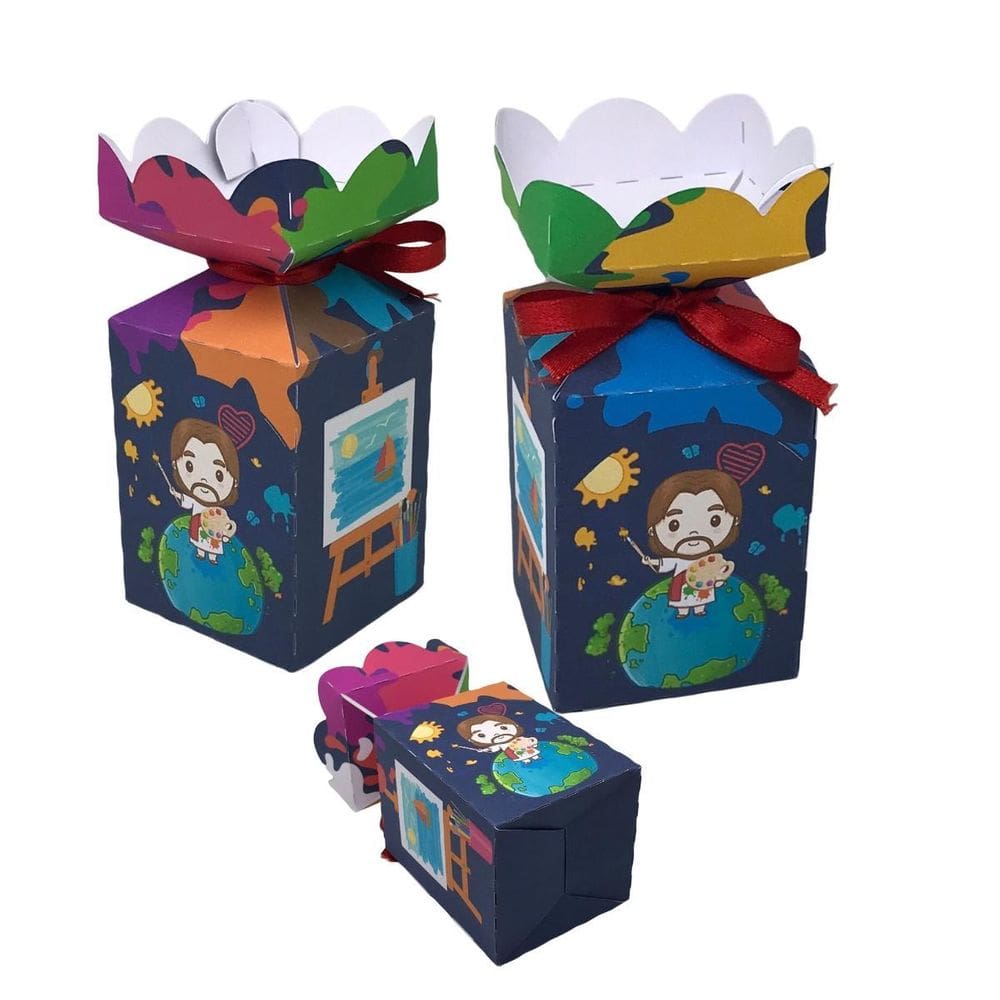 10 Lembrancinha Festa O Maior Pintor Do Mundo - 10 Meia Bala