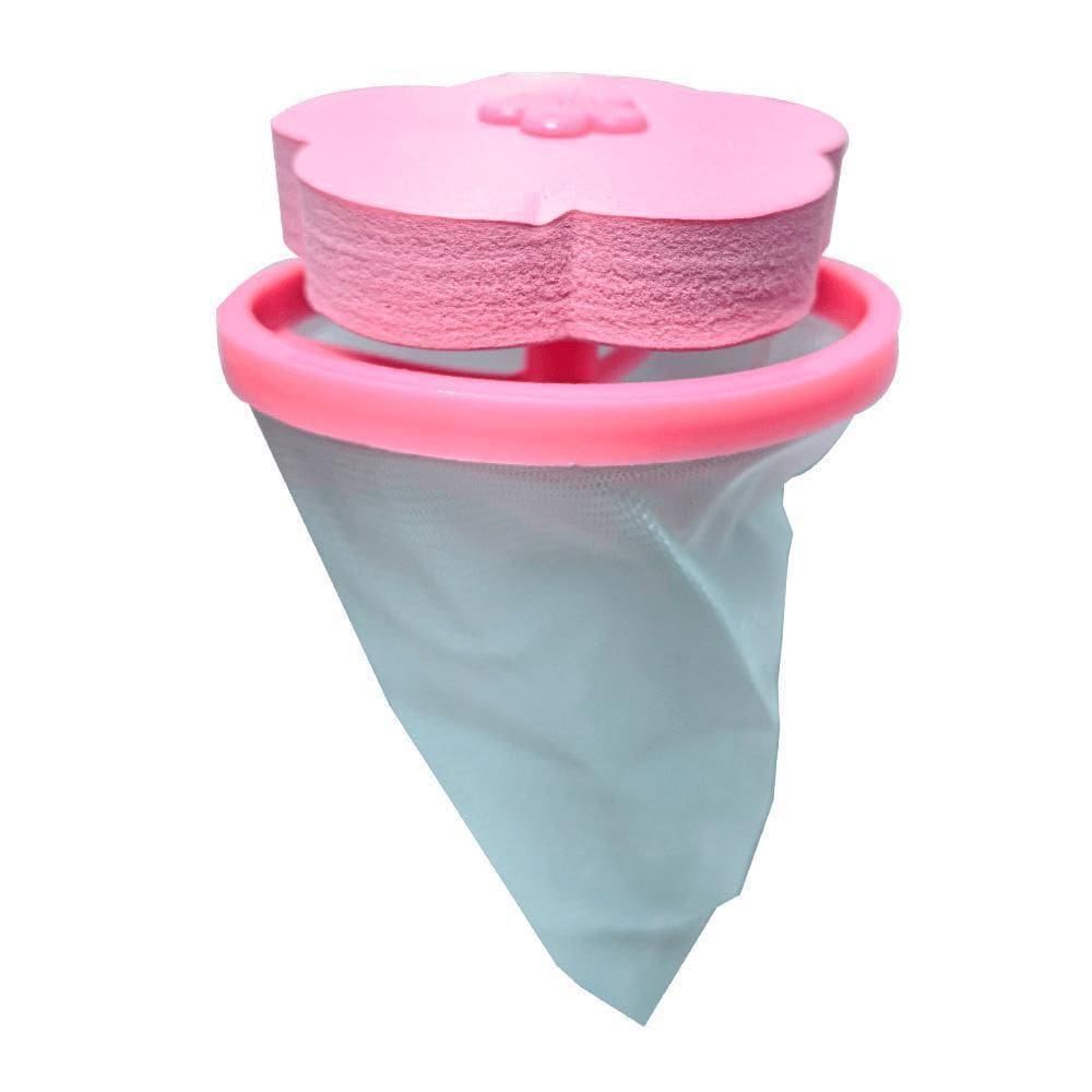 2 Coletores Rosas Tira Pelos Flutuante Máquinas Lava Roupa