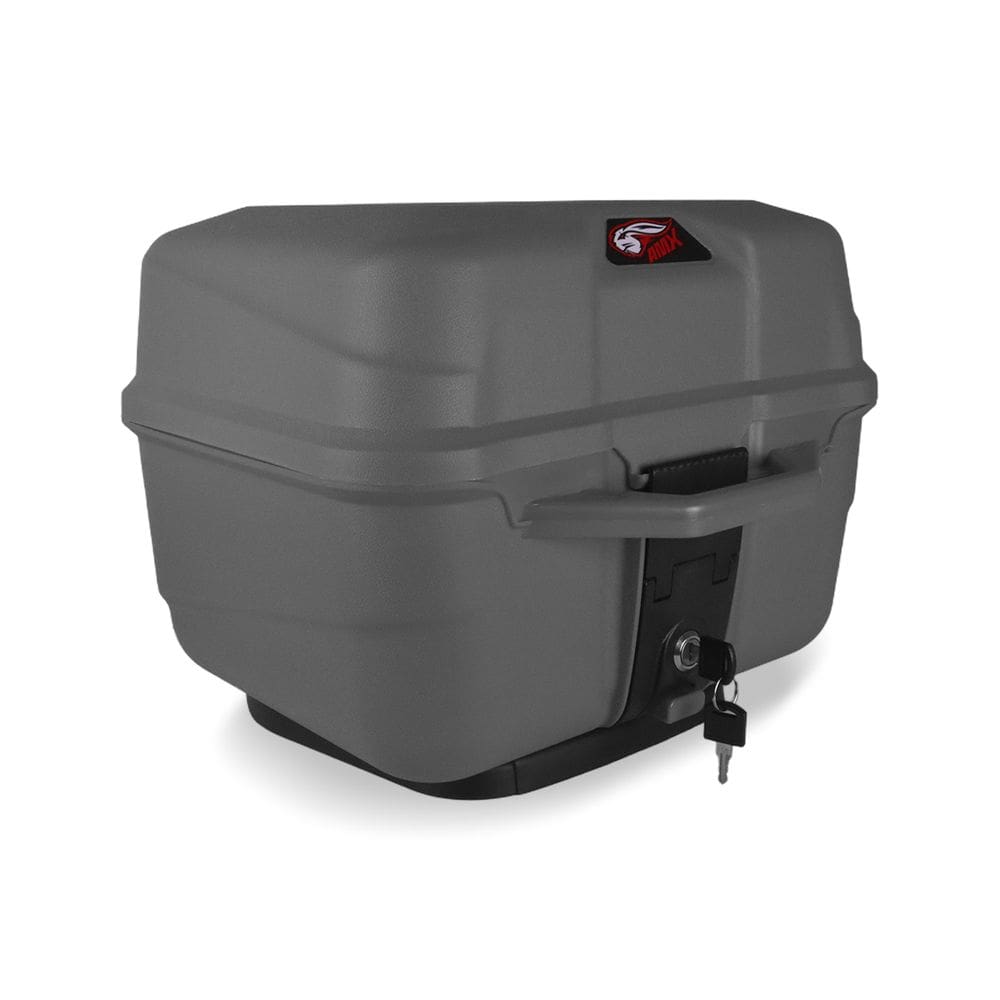 Baú Traseiro Bauleto 27 litros Amx Universal C/ Chave