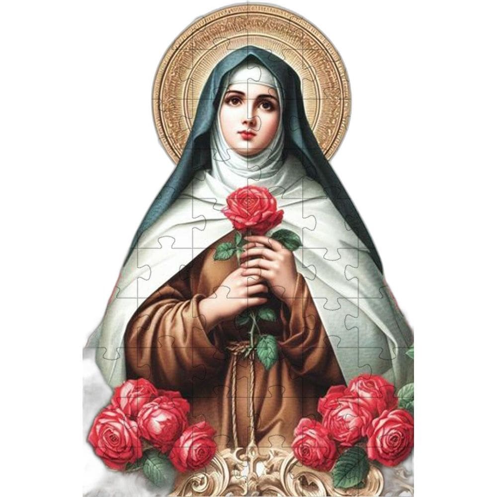 Quebra-Cabeça Religiosas Deus Santa Terezinha Do Menino