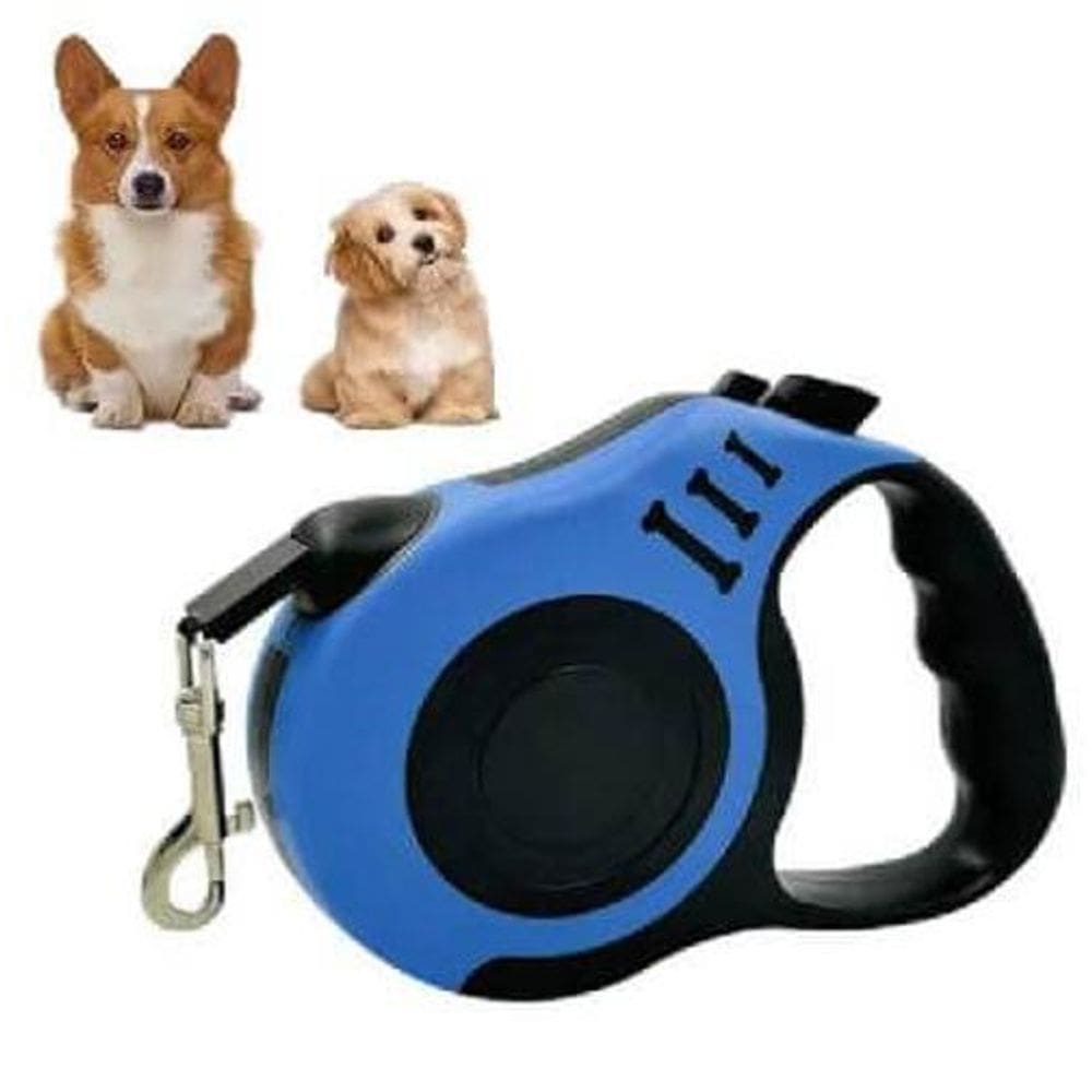 Guia Coleira Passeio Retratil Para Caes Cachorro Gatos Porco