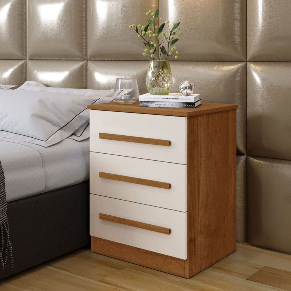 Mesa De Cabeceira Imperio com escala De Brilho Fosco Benetil