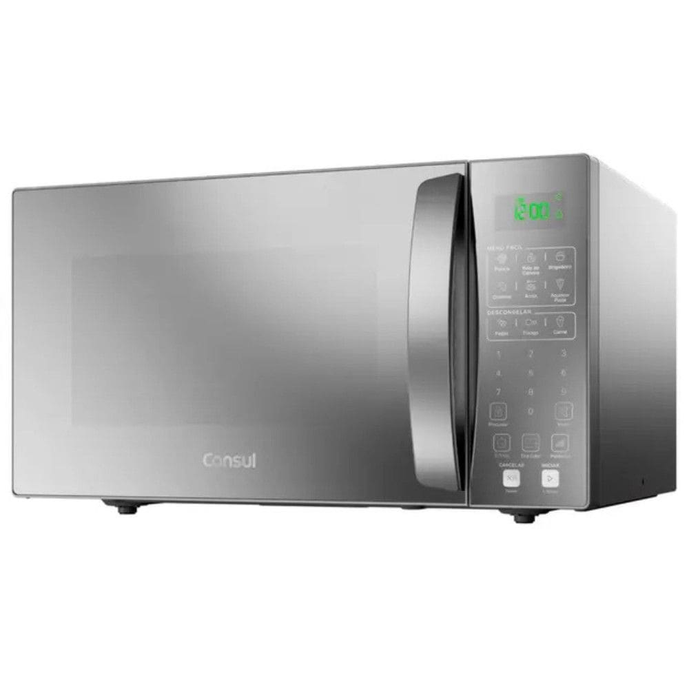 Micro-Ondas de Bancada Consul 32L 900W Espelhado Receitas Rapidas