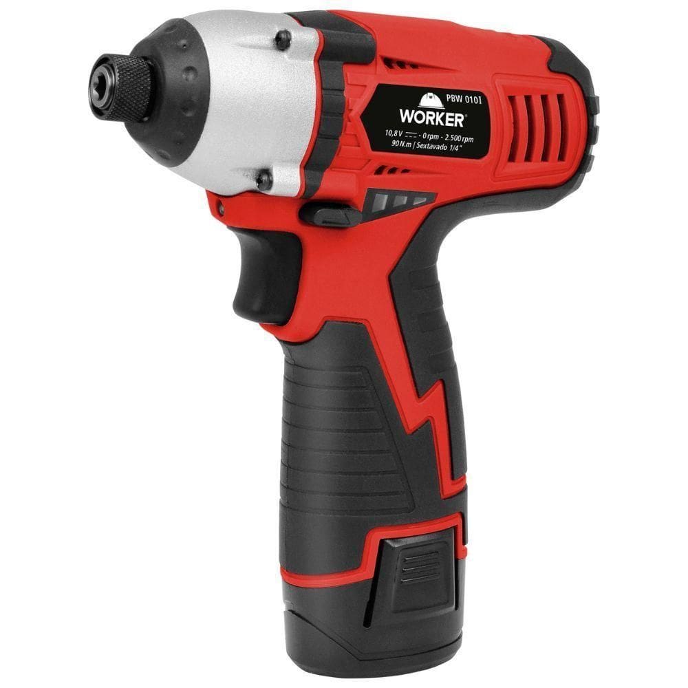 Kit Parafusadeira E Furadeira Bateria 10,8v Worker