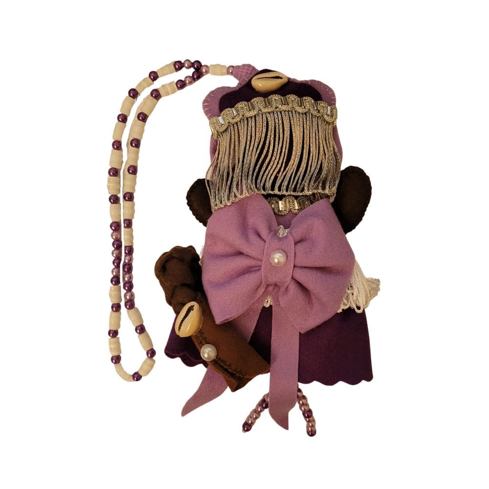 Orixá Nanã Buruque com Guia - Artesanal