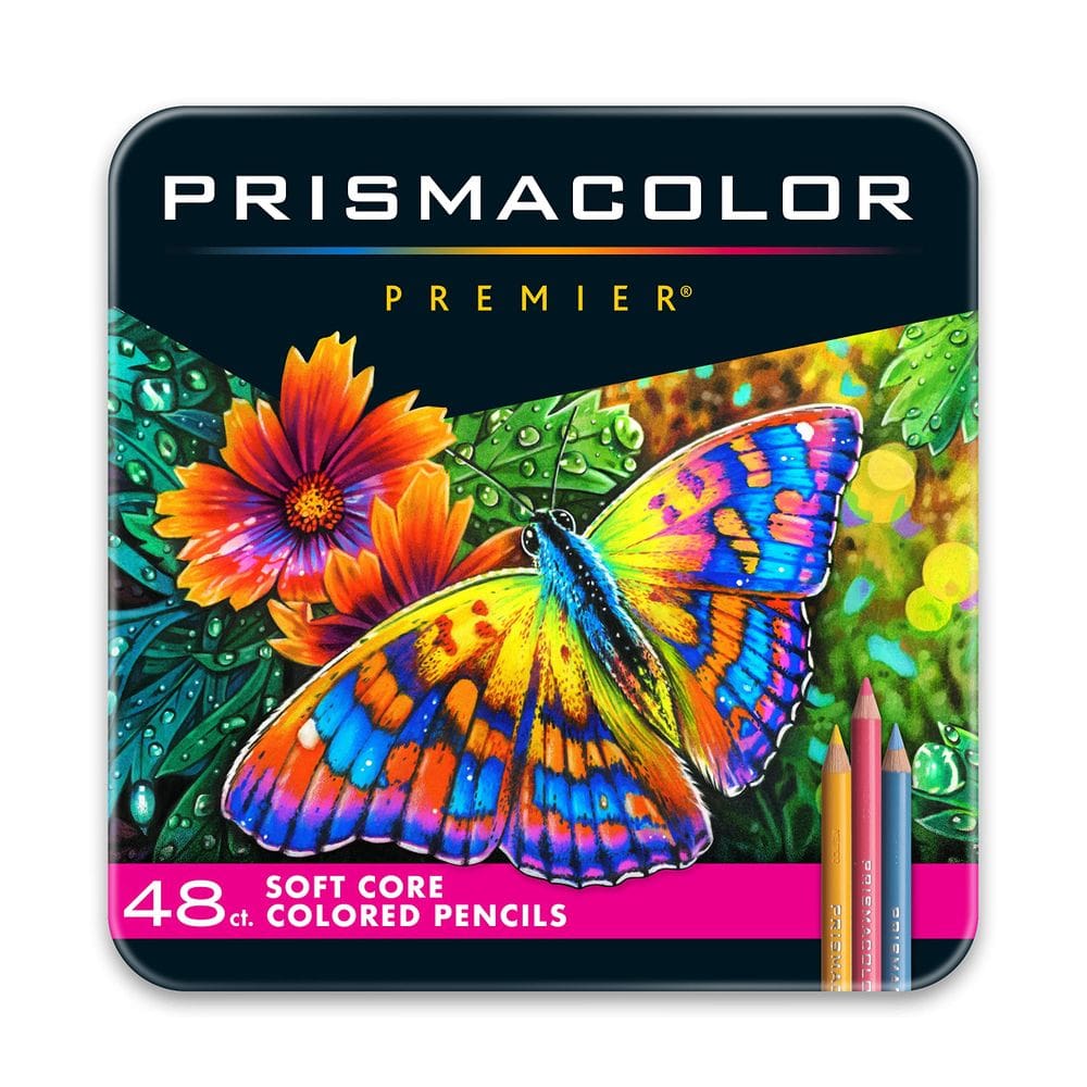 Lápis de cor Prismacolor Premier Soft Core, pacote com 48