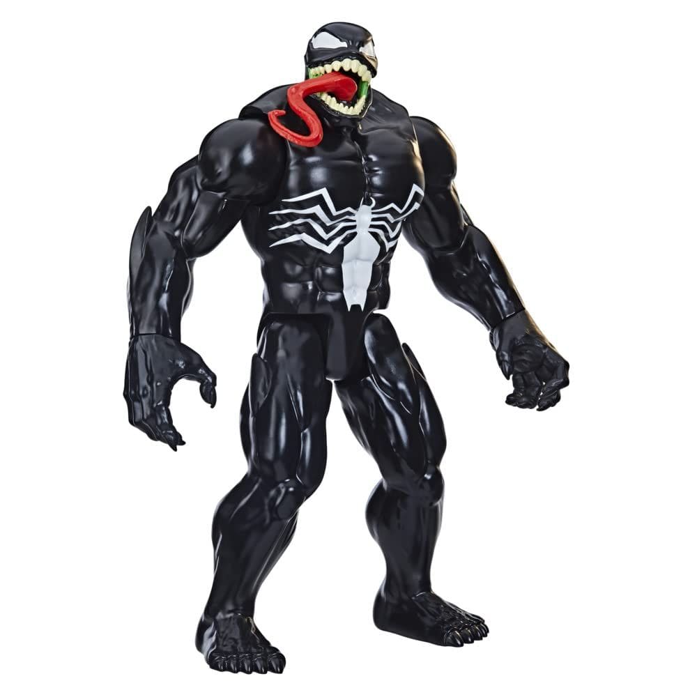 Boneco de ação Marvel Titan Hero Series Deluxe Venom 30cm