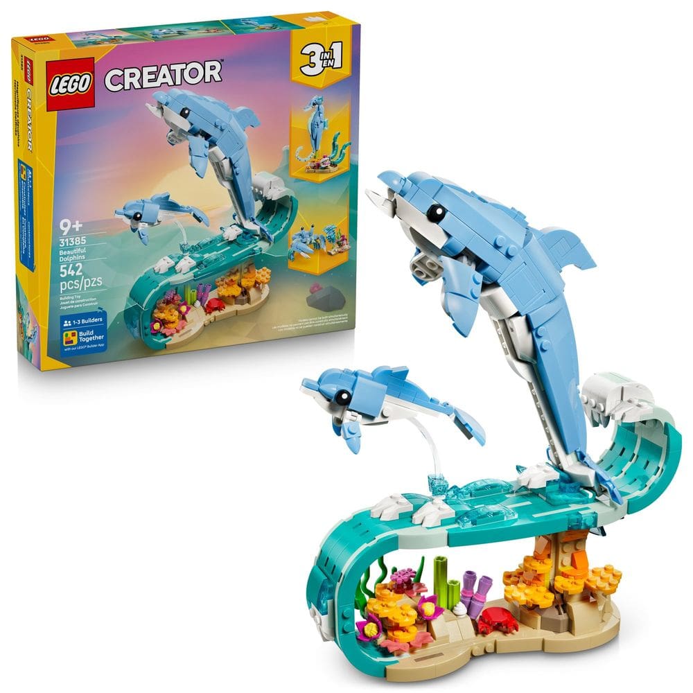 LEGO Creator 3 en 1 Animales Marinos 31385