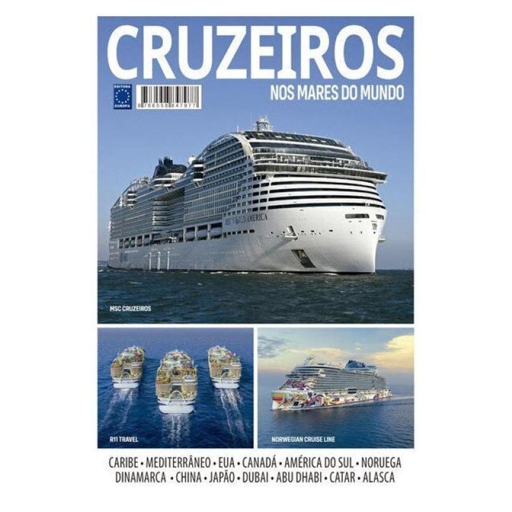 Guia Cruzeiros 2025 - Nos Mares Do Mundo