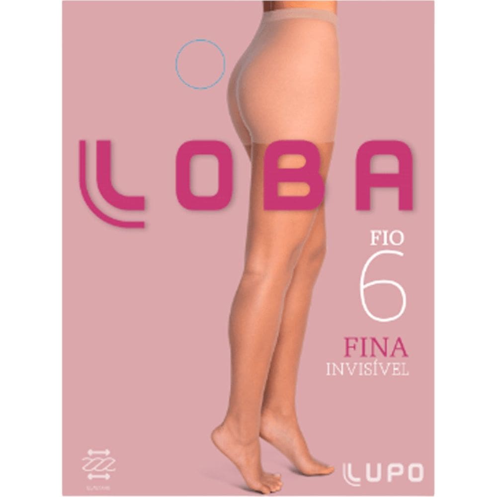 Meia Calça Feminina Dia a Dia Conforto Fio 6 Lupo 05870-002