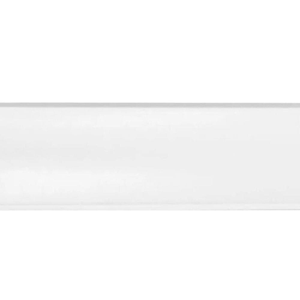 Kit 36 Metros Lineares Rodateto em Poliestireno 2,5cm Floort Acessórios Branco