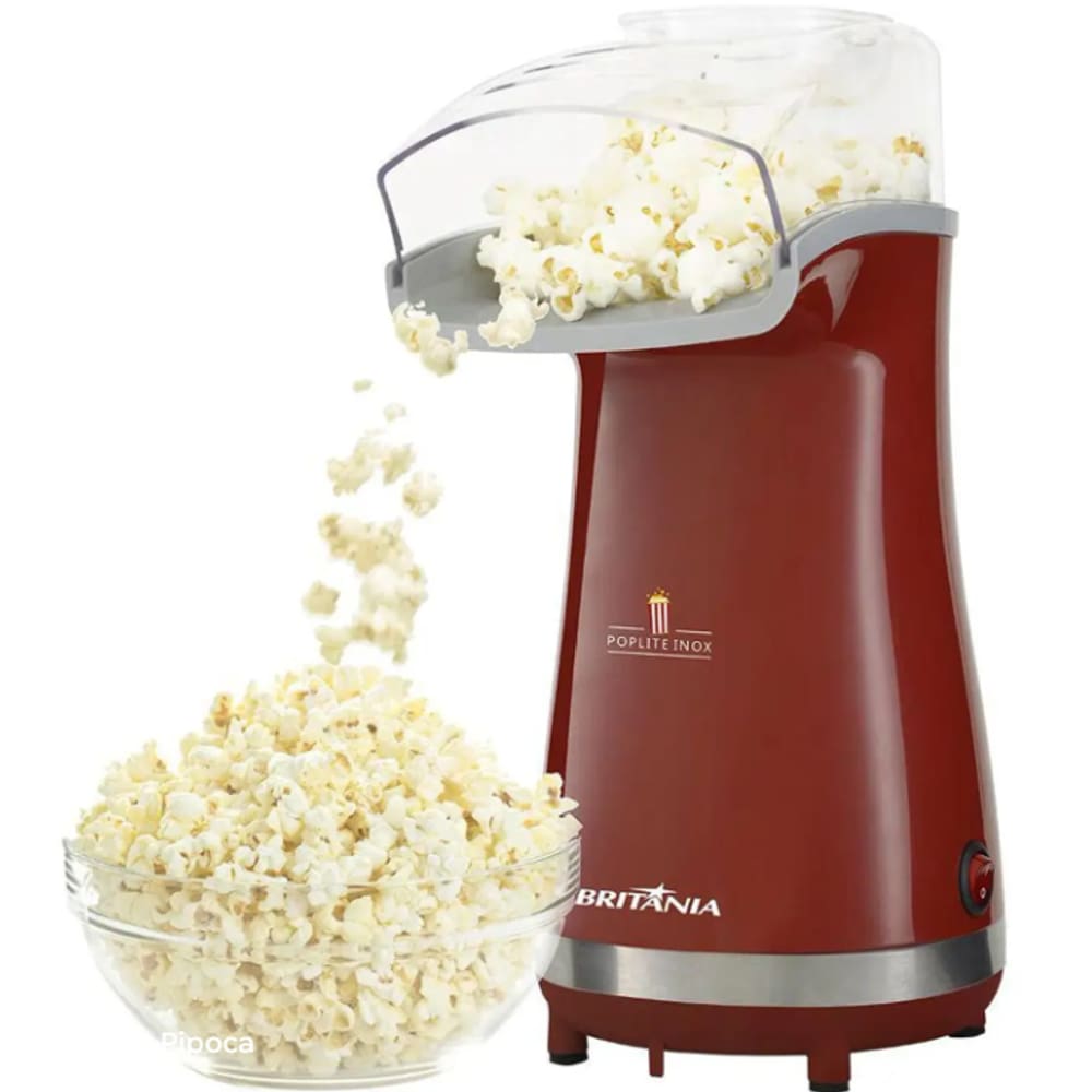Pipoqueira Britania Sem Oleo Cook Red 1200W 220V