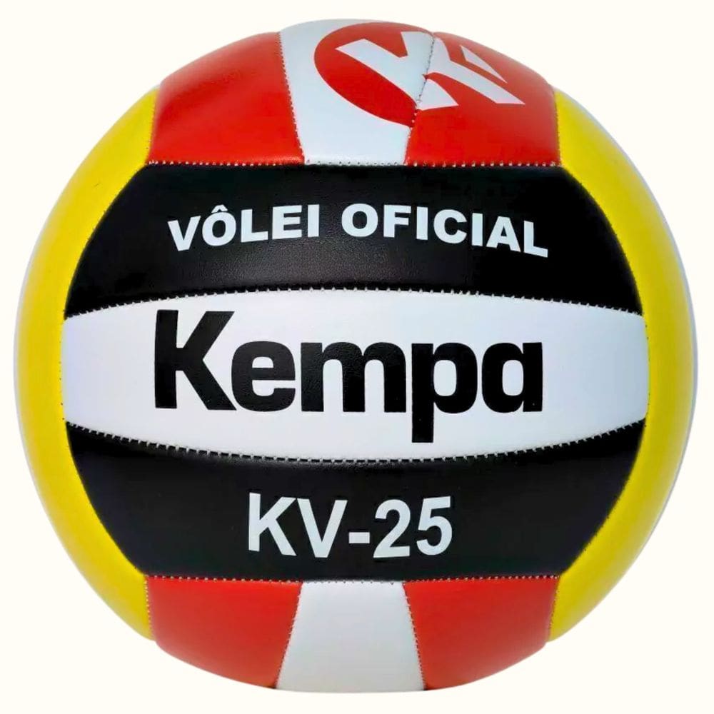 BOLA VôLEI OFICIAL DE QUADRA KEMPA KV-25 COSTURADA - ALTA DURABILIDADE E PRECISÃO