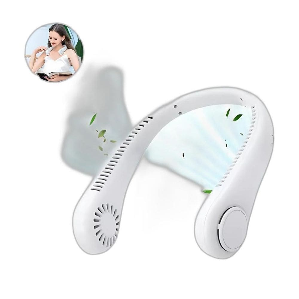 Ventilador Leve E Compacto Com Alça Para Pescoço