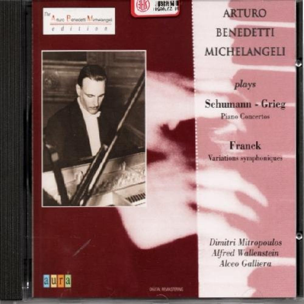 Arturo Benedetti Michelangeli Plays Schumann Colecionador Cd