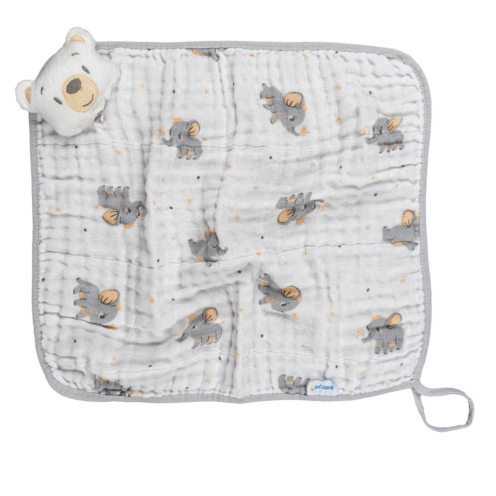 Naninha Soft com Pelúcia Bordada e Prendedor de Chupeta