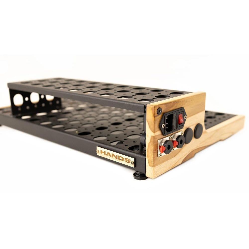Pedalboard Hands Custom Vertex 50X30 + Plataforma Teca