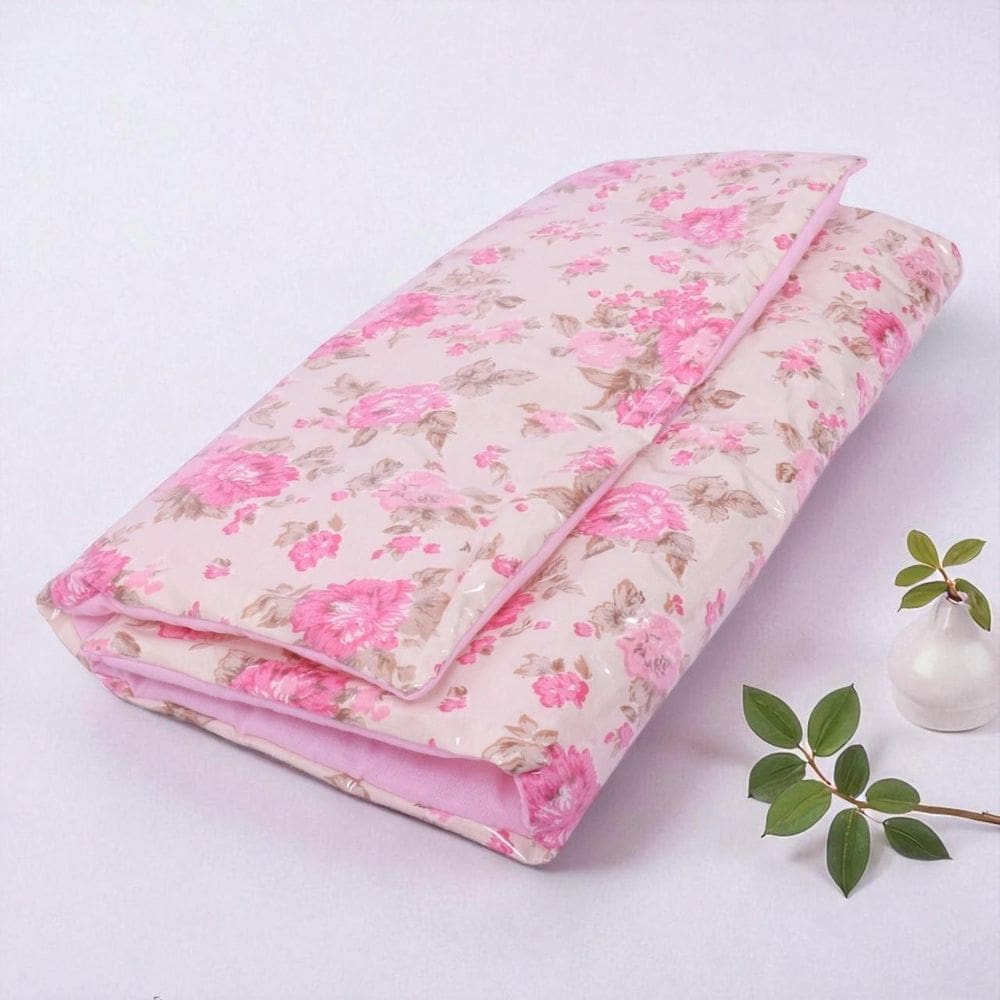 Trocador Portátil De Fraldas Impermeável Para Bebê Floral