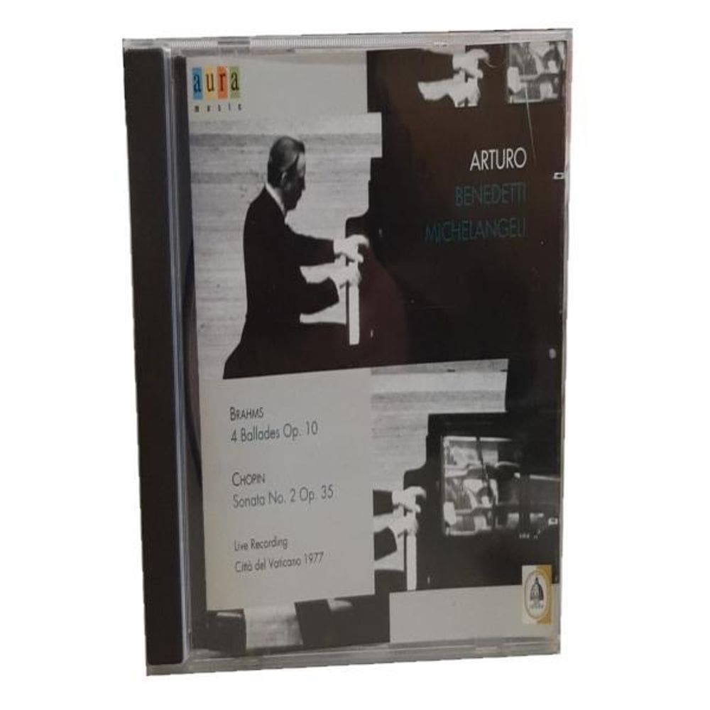 Arturo Benedetti Michelangeli Plays Brahms & Chopin - Cd